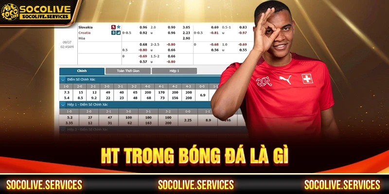 HT trong bóng đá là gì