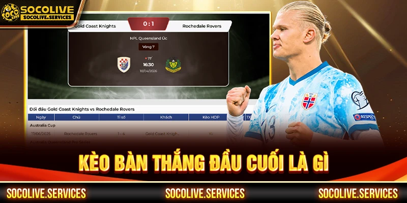 Kèo bàn thắng đầu cuối là gì