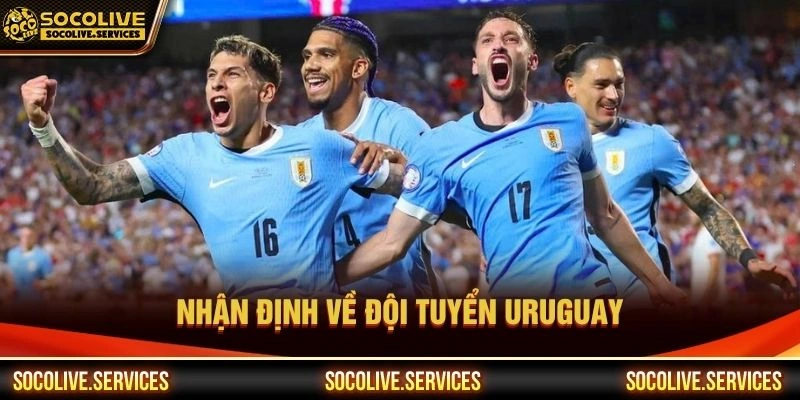 Nhận định về đội tuyển Uruguay Nhận định về đội tuyển Uruguay